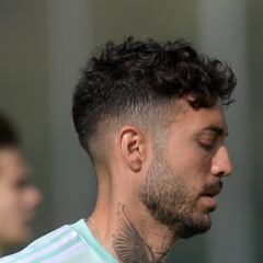 Camarasa avanza en su recuperación y ya trabaja con el grupo