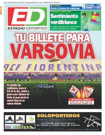 Portadas de la prensa deportiva