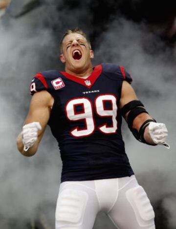 J.J. Watt (99) de los Houston Texans.