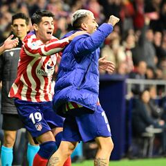 Correa: “Es penalti clarísimo a Morata, a nosotros nos miran de distinta manera”