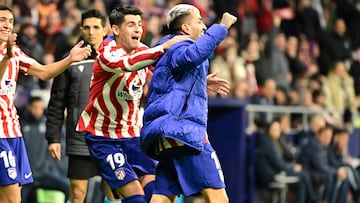 Video: El gol ante Getafe que coloca al Atlético de Madrid en la historia de La Liga