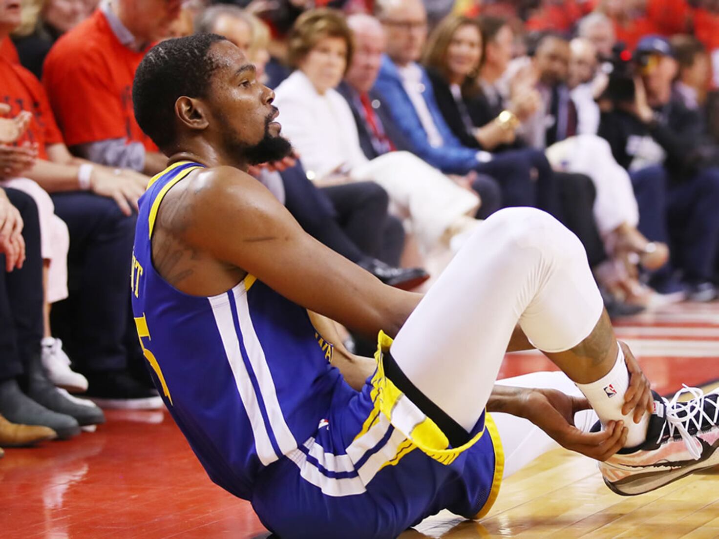 Kevin Durant out for Team USA's first exhibition game vs. Canada🚨