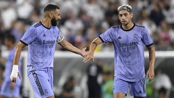 Real Madrid recibe el cari?o de la afici¨®n de Los ?ngeles