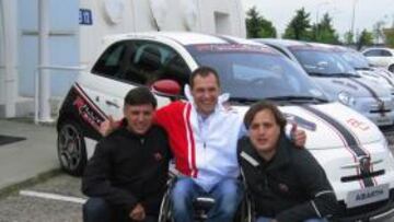 Cruz, Llovera y Fuertes, profesores de Abarth