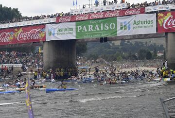 Asturias ha vivido uno de los días más importantes de su calendario estival. Hoy se ha celebrado el 83 Descenso del  Sella. 