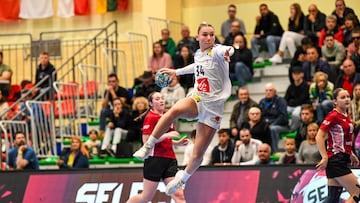 La selección francesa femenina de balonmano.