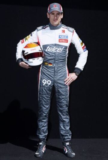 Adrian Sutil del equipo Sauber.