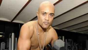 <b>EN FORMA. </b>Gabriel Campillo lleva todo el año preparándose (en la imagen, en el madrileño gimnasio Barceló) para volver a ser campeón mundial del semipesado.