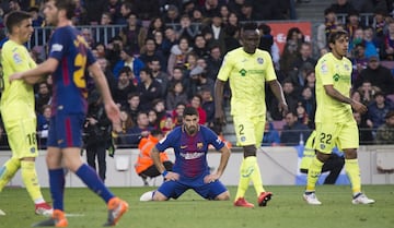 Barcelona 0-0 Getafe | 'Masterclass' de Guaita en el Camp Nou: lo paró todo. Debut de Yerry Mina.