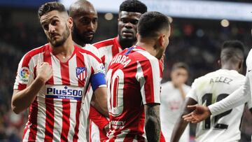 El centrocampista del Atlético de Madrid Koke Resurrección en el partido de la jornada 23 de LaLiga que Atlético de Madrid y Granada.