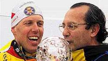 <B>EL HOMBRE QUE FICHÓ AL CAMPEÓN.</B> Luis Algar abandonó la Federación Española pero le quedará siempre el mérito de haber reclutado a todo un campeón como Johann Muehlegg para el equipo español.