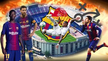 Un punta explosivo: así encajará Boateng en el Barça de Vidal
