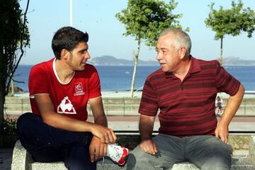 &Oacute;scar Pereiro con Chema Bermejo.