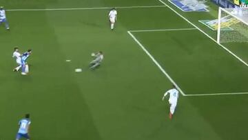 El incre¨ªble gol que se perdi¨® Iturra ante el Real Madrid