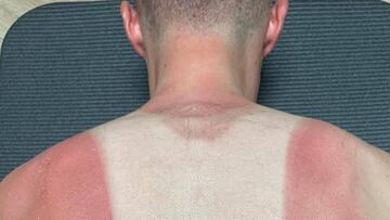 Quemazo de Mas pedaleando en el balcón de su casa: "No hay confinamiento para el sol..."