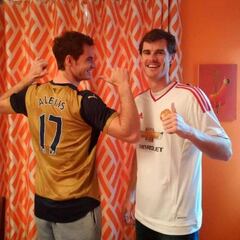 El regalo más preciado de Murray: Una camiseta de Alexis