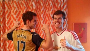 El regalo más preciado de Murray: Una camiseta de Alexis