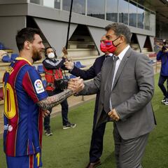 “Me gustaría que Messi terminara su carrera en el Barça”