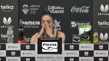 Lágrimas a flor de piel en su discurso tras perder la liga que ha enamorado al mundo del deporte