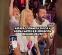 Adrián Di Monte y Olivia Collins celebraron con todo la eliminación de Ninel Conde