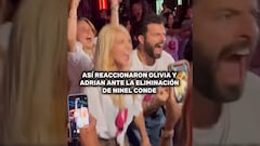 Adrián Di Monte y Olivia Collins celebraron con todo la eliminación de Ninel Conde