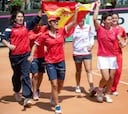 España sube al Grupo Mundial
de la mano de Carla Suárez