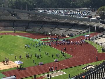 La pasión de la inauguración del Mundial Sub-19 de Americano en imágenes