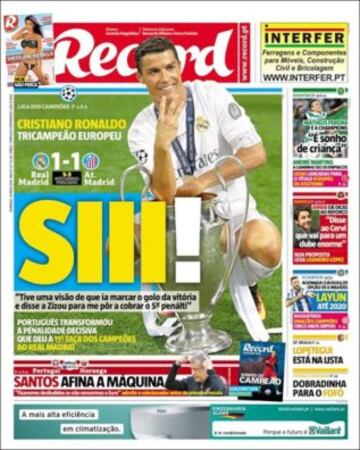 La Undécima, protagonista de las portadas de la prensa