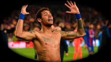 Rey Neymar: la noche m¨¢gica que termin¨® de emamorar al PSG