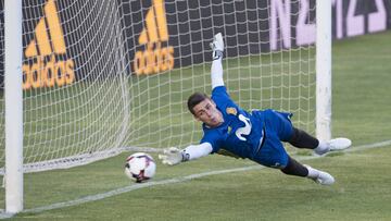 Kepa defiende la portería de los titulares: apunta a posible debut