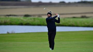 Otaegui se exhibe en el legendario St. Andrews