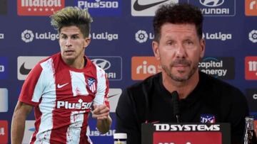 Simeone responde así sobre si su hijo tiene nivel para la plantilla