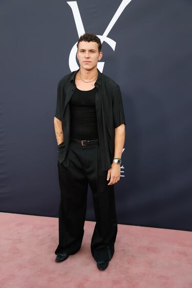 Aron Piper en la fiesta presentación “YSL Love Game”.
 
 
 