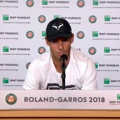 Nadal sorprende: "Parece lógico estar en una nueva final, pero no lo es"