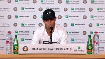 Nadal sorprende: "Parece lógico estar en una nueva final, pero no lo es"