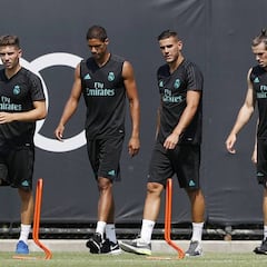 Theo ya suda como madridista