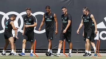 Theo ya se entrena con el Madrid.