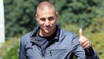 Benzema elogió el juego del Barça.