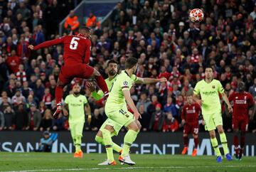 3-0. Georginio Wijnaldum marcó el tercer gol.