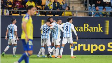 Cádiz 2-2 Málaga: resumen, goles y resultado