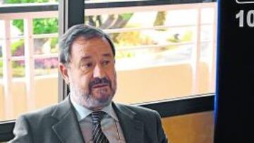 <b>PREOCUPADO. </b>Vicente Rotger no tiene claro lo que sucede con los arbitrajes al Mallorca.