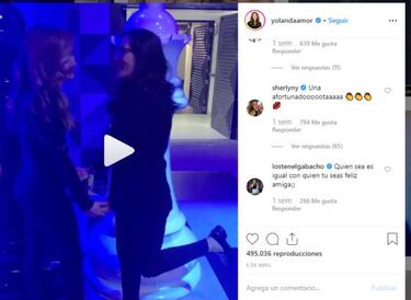 Yolanda Andrade sube video besándose con Sherlyn González