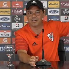 Gallardo: "No estamos en oferta"