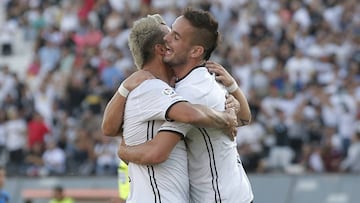 Futbol, Colo Colo vs Huachipato
 Quinta fecha, campeonato Nacional 2018
 El jugador de Colo Colo Octavio Rivero, celebra su gol contra Huachipato durante el partido de primera division disputado en el estadio Monumental de Santiago, Chile.
 03/03/2018
 Javier Torres/Photosport
 
 Football, Colo Colo vs Huachipato
 5th date, National Championship 2018
 Colo Colo&#039;s player Octavio Rivero, celebrates after scoring against Huachipato during the first division football match held at the Monumental stadium in Santiago, Chile.
 03/03/2018
 Javier Torres/Photosport