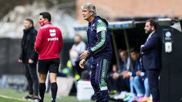 Pellegrini, ante el Celta.