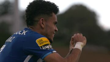 El extremo colombiano del Porto habló con los medios de comunicación tras marcar dos goles en la victoria 3-0 ante el Santa Clara.