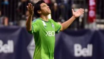 Gonzalo Pineda con Seattle Sounders.