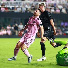 Lionel Messi vive su noche más oscura en Inter Miami