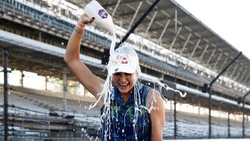 Lexi Thompson se impuso en Indian芍polis y se ba?車 en leche