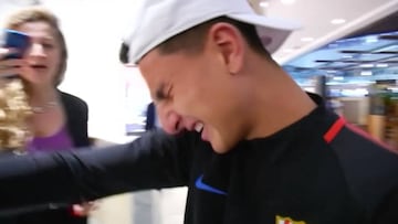 Las lágrimas desconsoladas de un fan al conocer a Messi